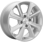 KHOMEN KHW1501 XRay F silver 6x15 4x100 ET37 DIA60.1
