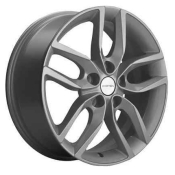 KHOMEN KHW1708 Haval F7 F7x F silver 6.5x17 5x114.3 ET40 DIA64.1
