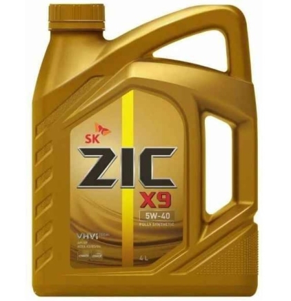 Масло моторное ZIC Х9 5w40 4л