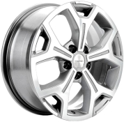 KHOMEN KHW1710 2 VW Multivan F silver 6.5x17 5x120 ET60 DIA65.1