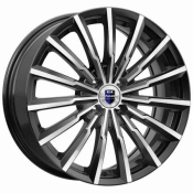 КиК Akcent original KS641 almaz black 5.5x14 4x100 ET43 DIA60.1