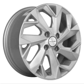 KHOMEN KHW1508 Vesta F silver 6x15 4x100 ET50 DIA60.1