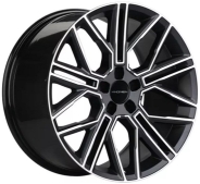 KHOMEN KHW2101 Front BKF 9.5x21 5x112 ET37 DIA66.6
