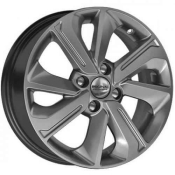 KHOMEN KHW1501 Vesta Grey 6x15 4x100 ET50 DIA60.1